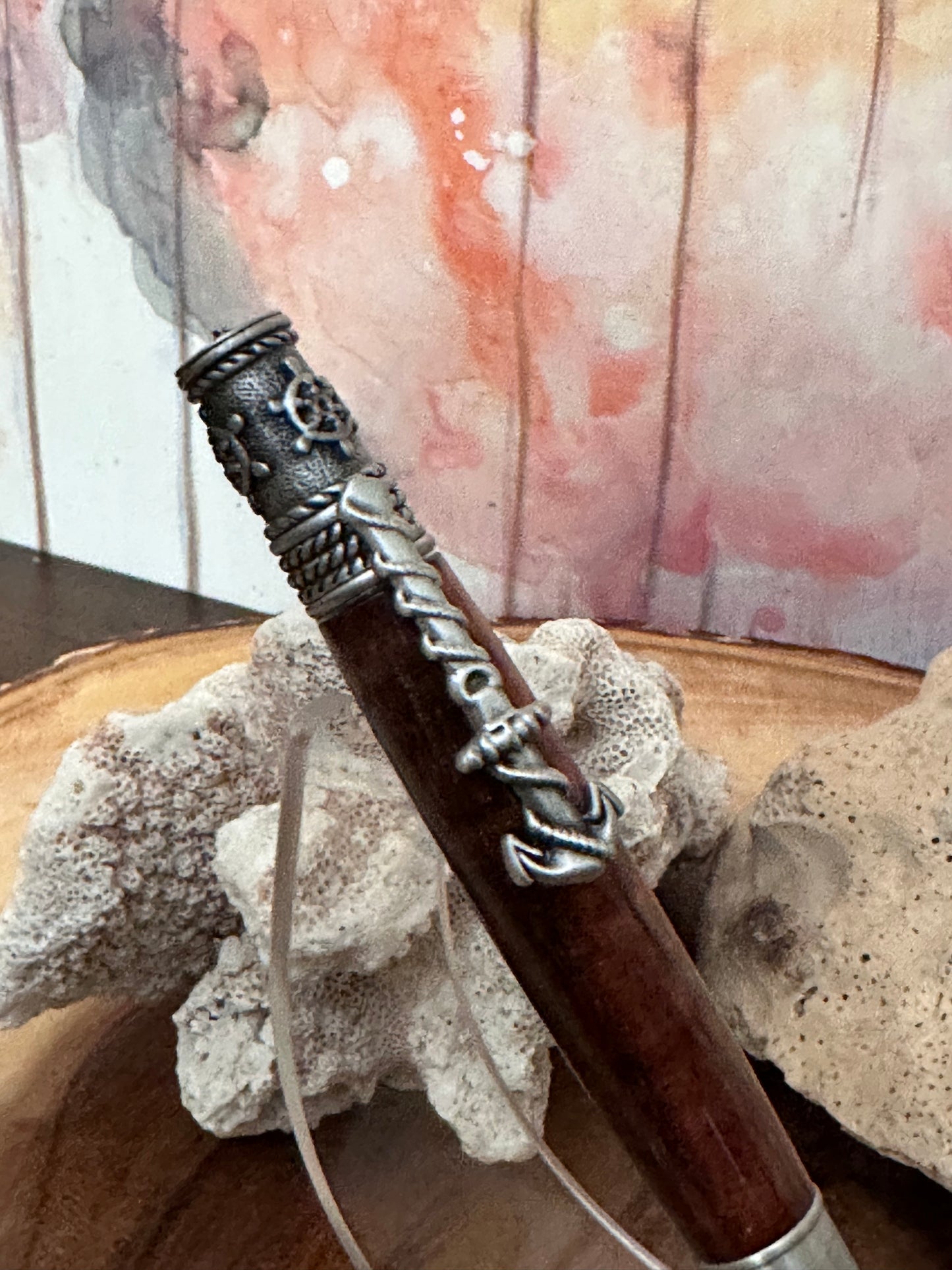 Nautical Antique Pewter (Hawaiian Koa)