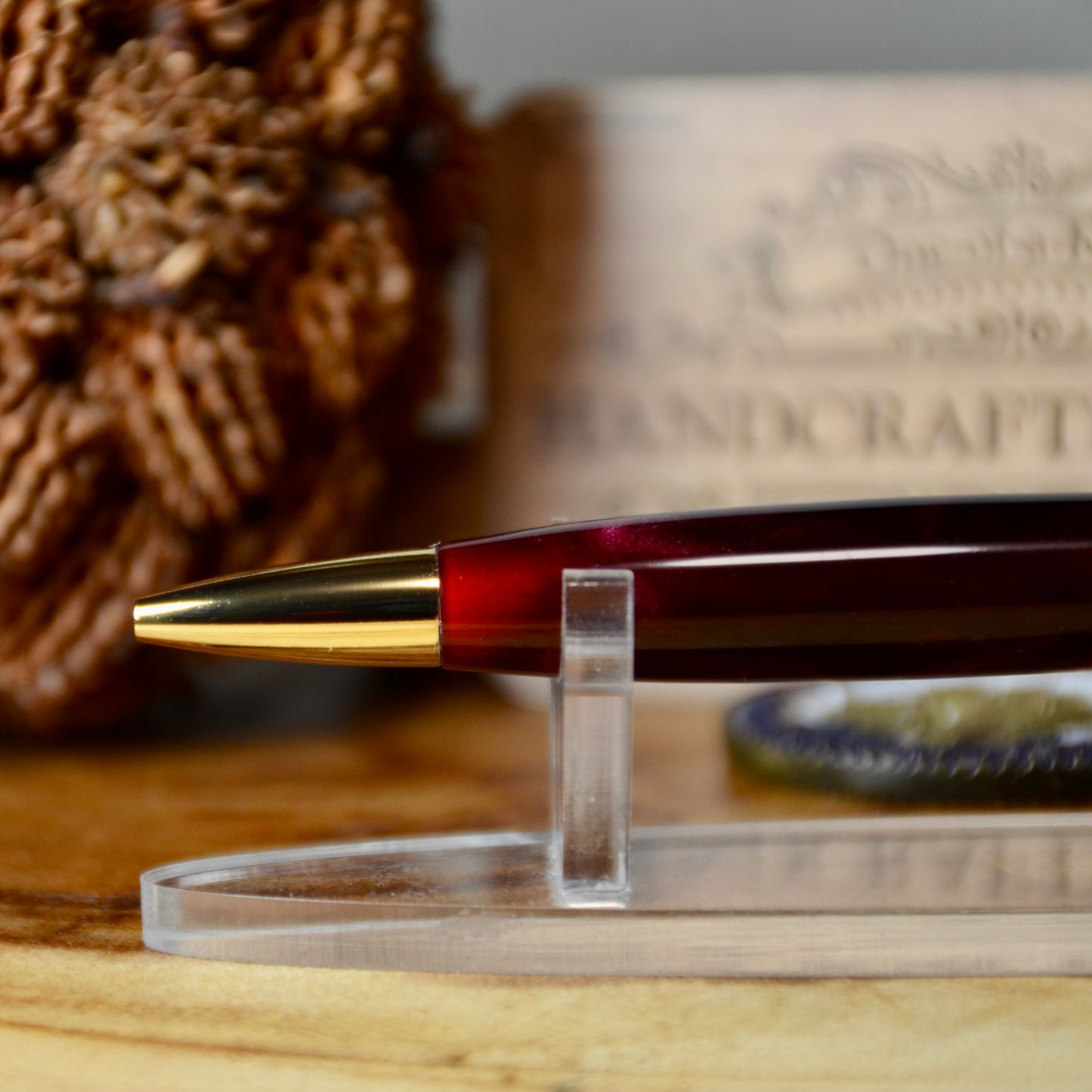 Graduate twist Gold (Raspberry Marble)