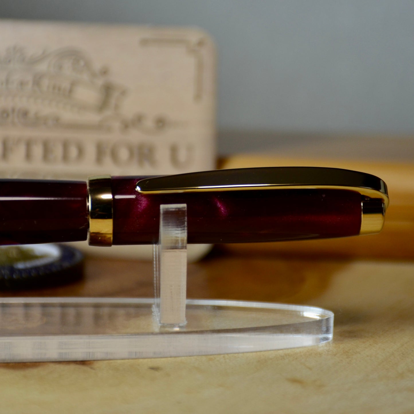 Graduate twist Gold (Raspberry Marble)