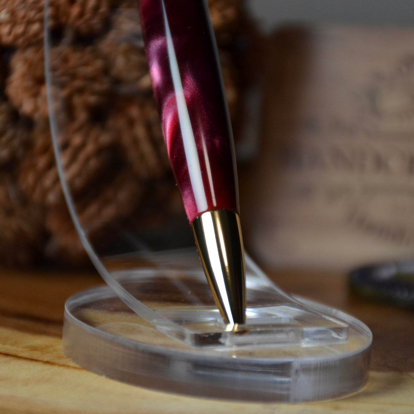 Graduate twist Gold (Raspberry Marble)