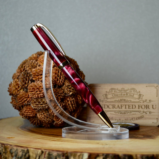 Graduate twist Gold (Raspberry Marble)