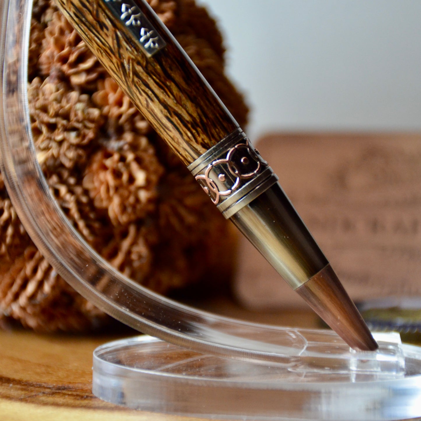 Steampunk Nickle (Black Palm Exotic Wood)