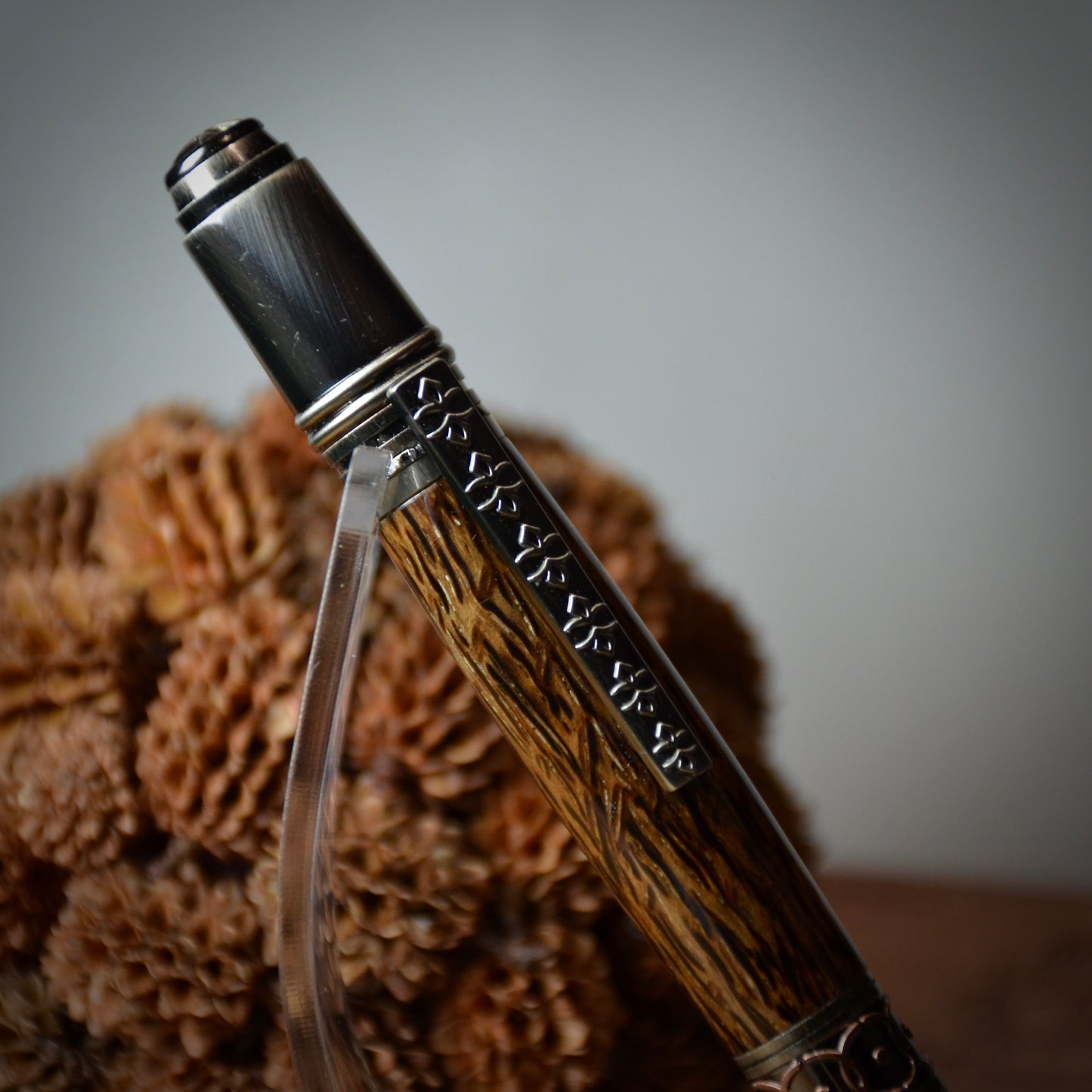 Steampunk Nickle (Black Palm Exotic Wood)