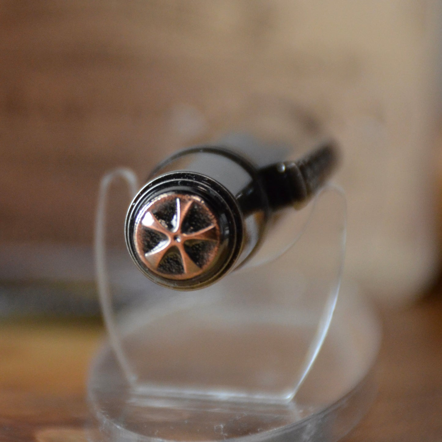 Steampunk Nickle (Black Palm Exotic Wood)