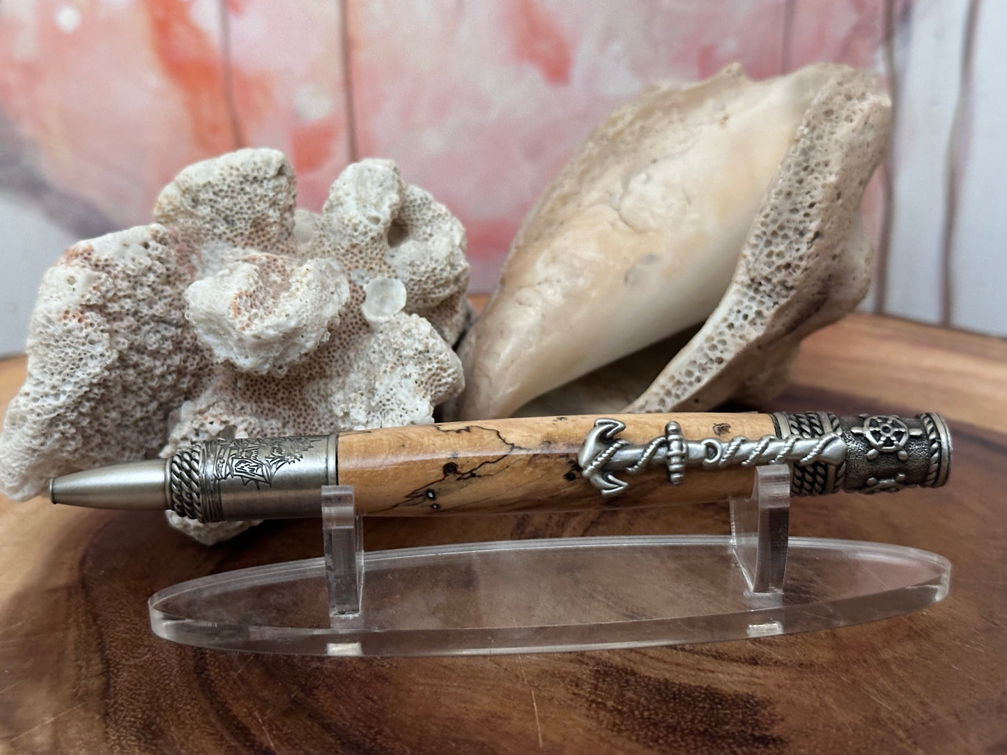 Nautical Antique Pewter (Spalted Tamarind)