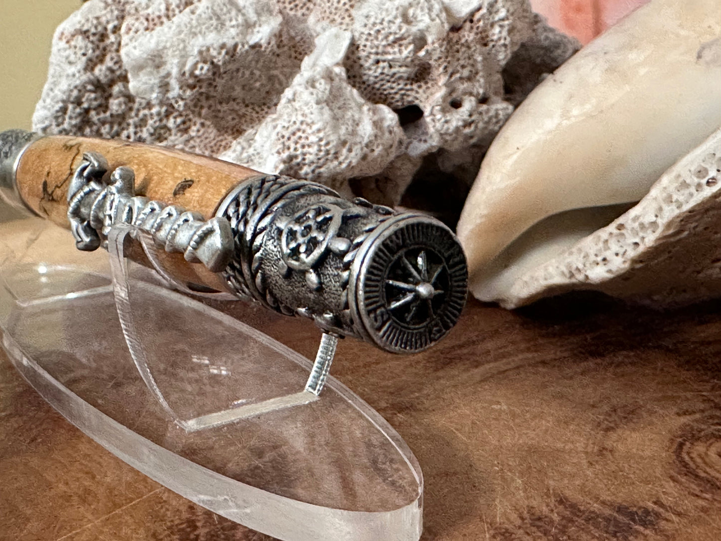 Nautical Antique Pewter (Spalted Tamarind)