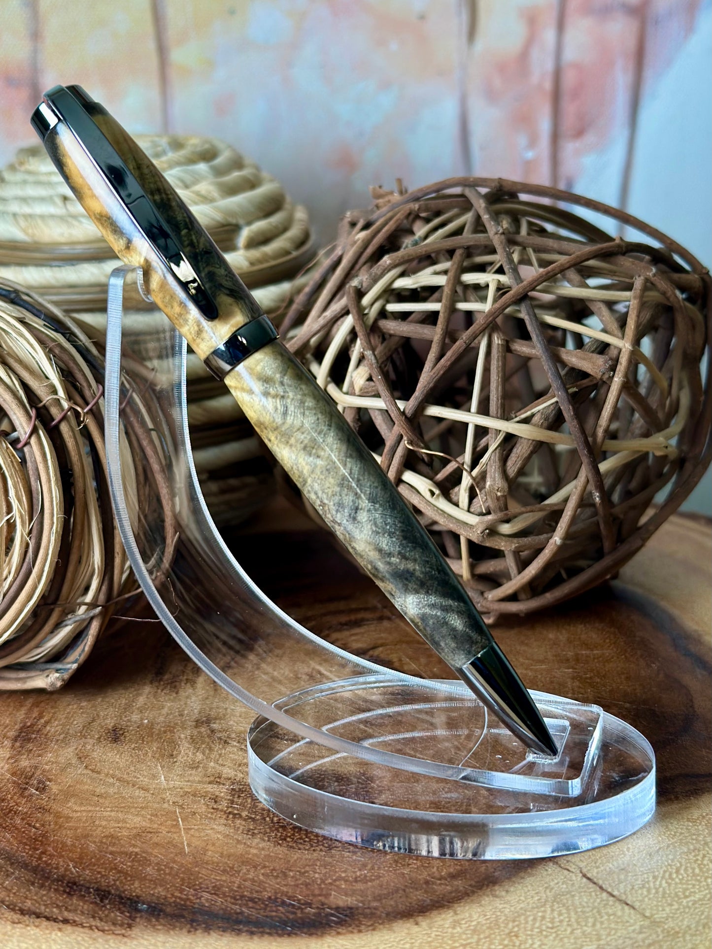 Graduate Twist (Gun Metal) Buckeye Burl