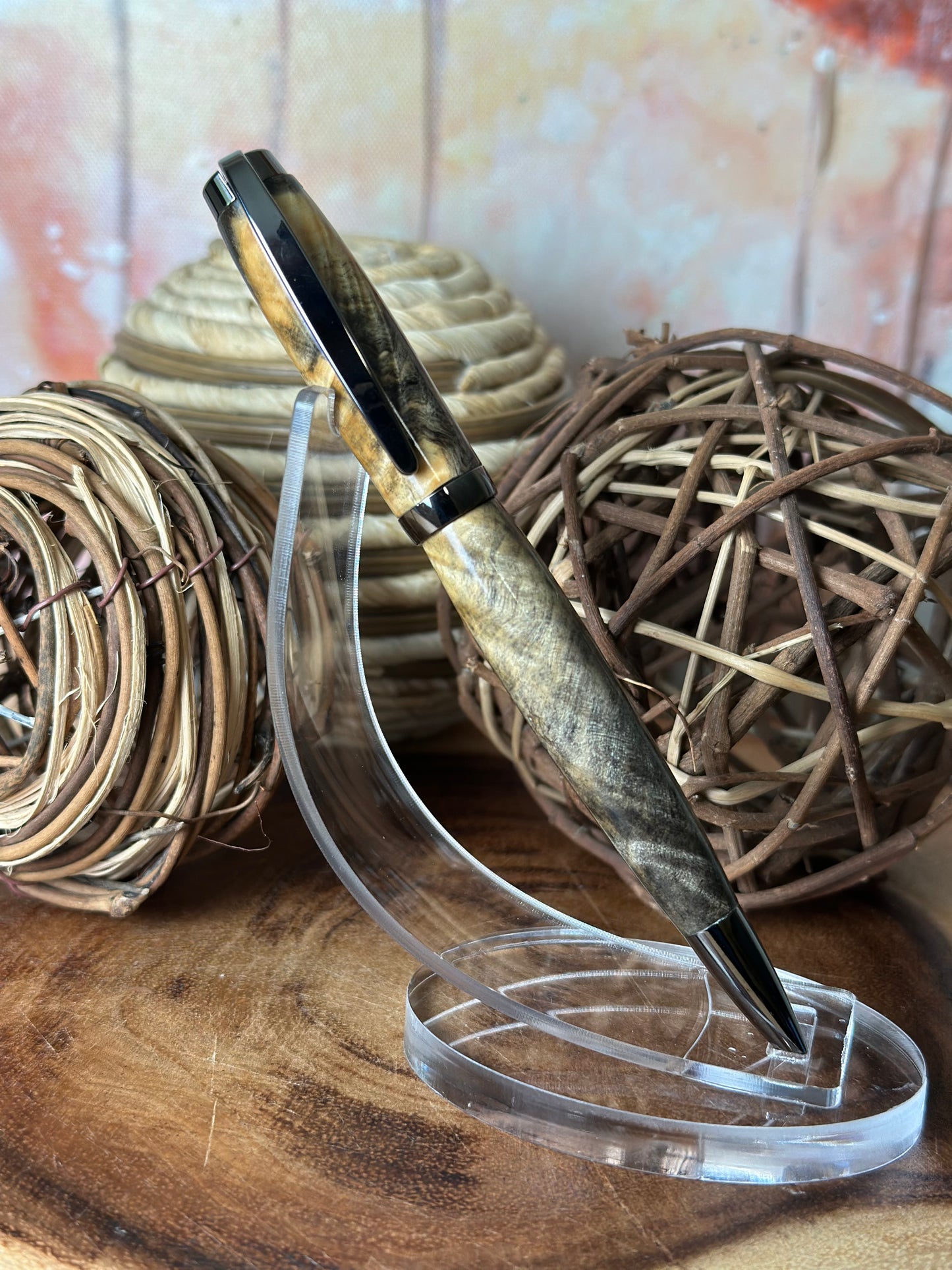 Graduate Twist (Gun Metal) Buckeye Burl