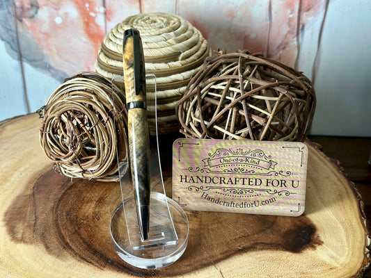 Graduate Twist (Gun Metal) Buckeye Burl