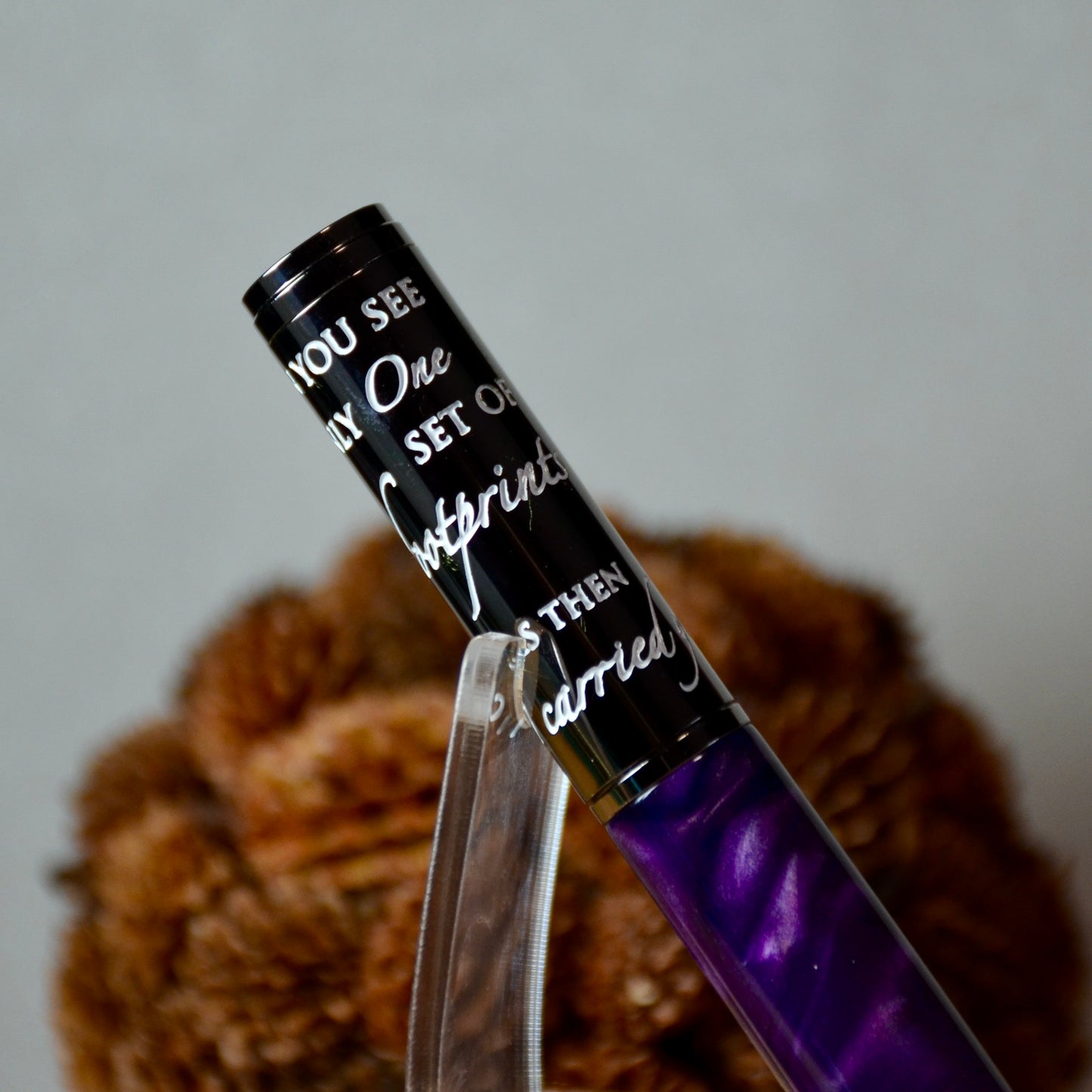 Foot Prints in the Sand Gun Metal (Aqua Bright  Purple and Silver)