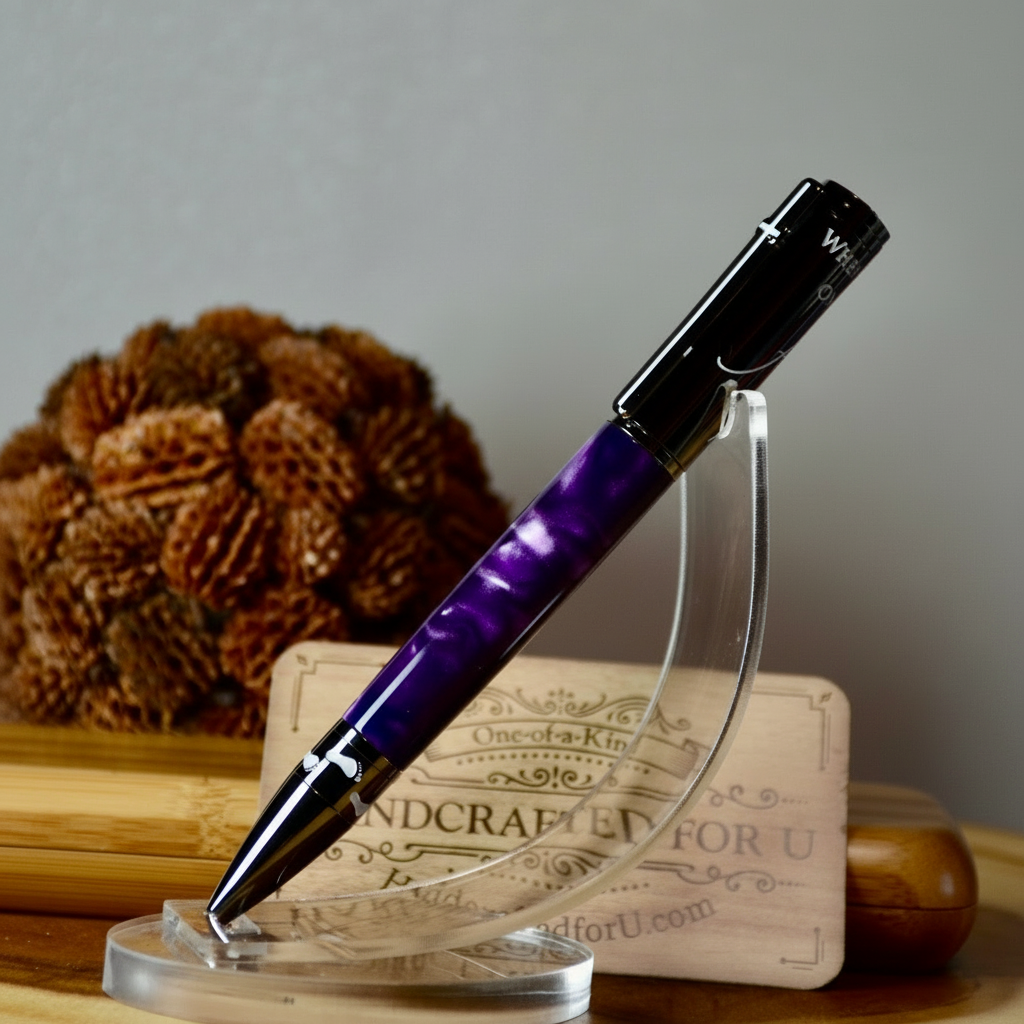 Foot Prints in the Sand Gun Metal (Aqua Bright  Purple and Silver)